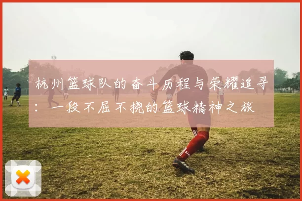 杭州篮球队的奋斗历程与荣耀追寻：一段不屈不挠的篮球精神之旅